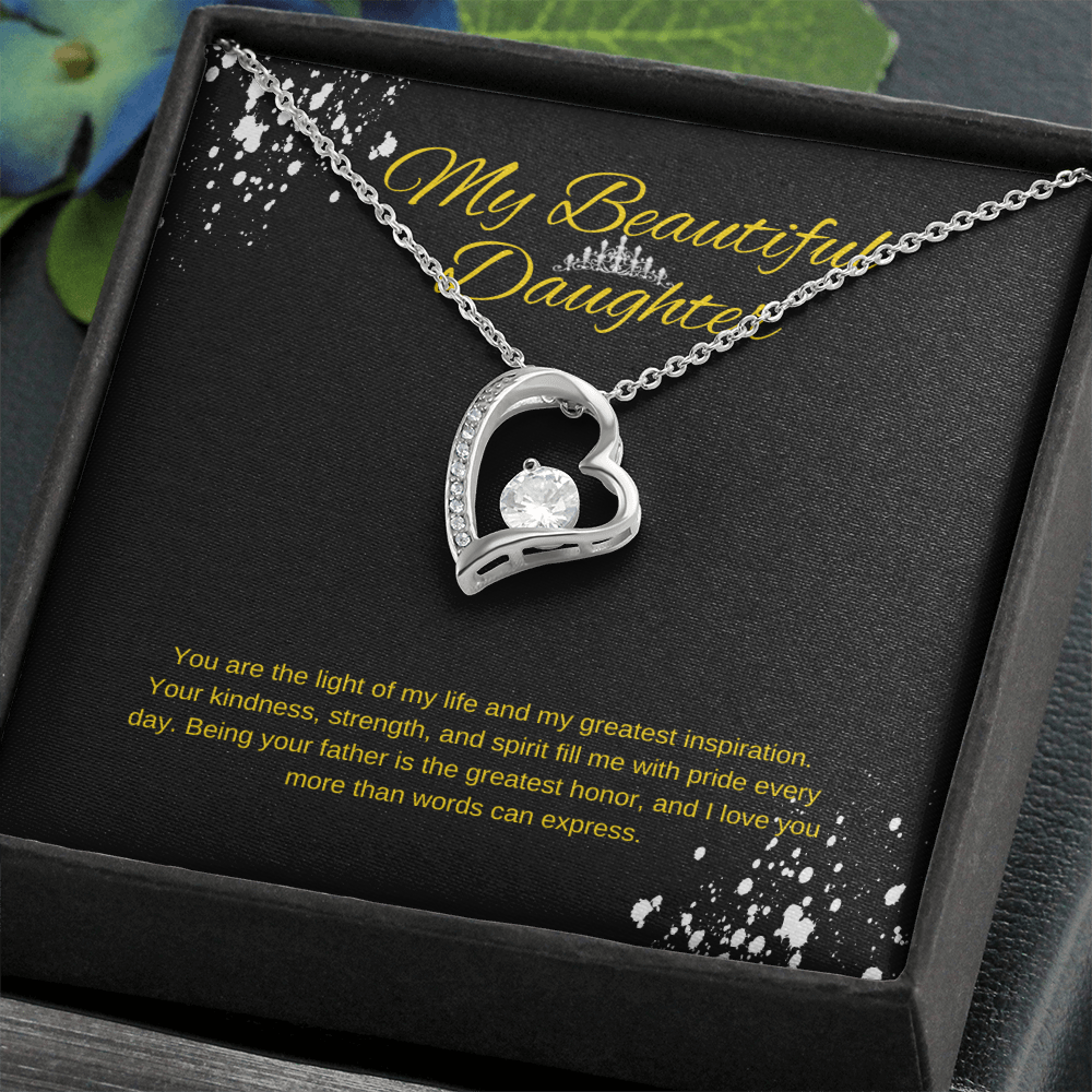 Surprise Your Daughter with a Gift She’ll Treasure Forever! To My Daughter - Love Dad - Beautiful Gift and Forever Love